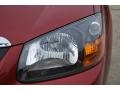Spicy Red Metallic - Spectra EX Sedan Photo No. 9