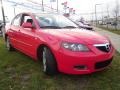 2008 True Red Mazda MAZDA3 i Sport Sedan  photo #7