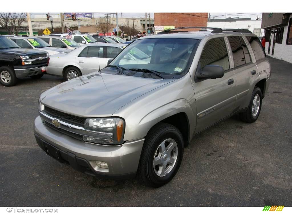 2003 TrailBlazer LT 4x4 - Light Pewter Metallic / Medium Pewter photo #1