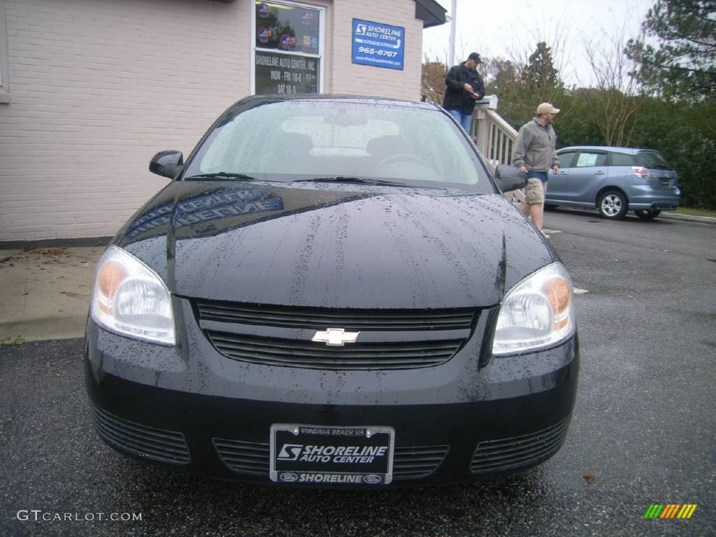 2005 Cobalt LS Sedan - Black / Gray photo #1