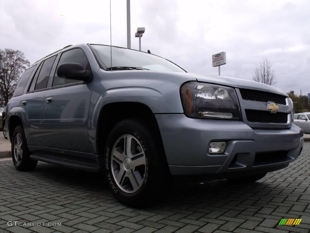 2006 TrailBlazer LT 4x4 - Silver Blue Metallic / Ebony photo #7