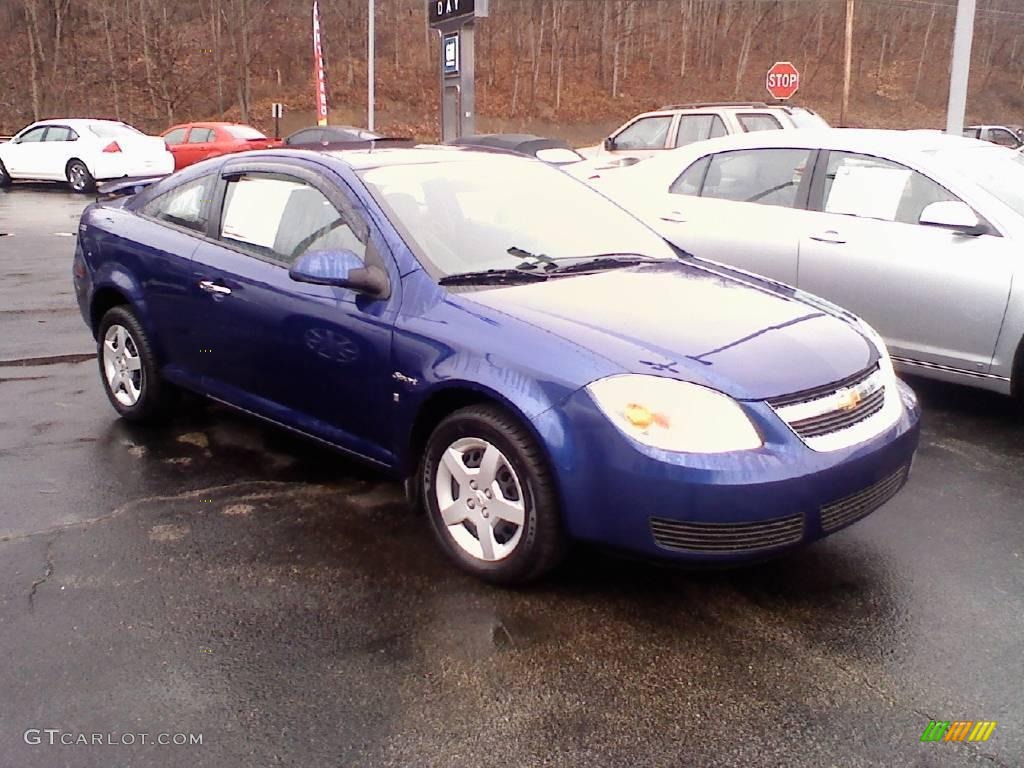 2007 Cobalt LT Coupe - Laser Blue Metallic / Gray photo #1