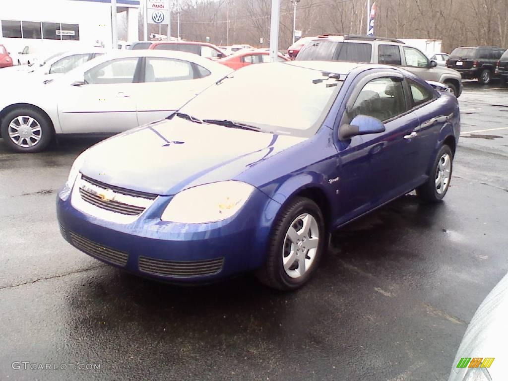 2007 Cobalt LT Coupe - Laser Blue Metallic / Gray photo #2