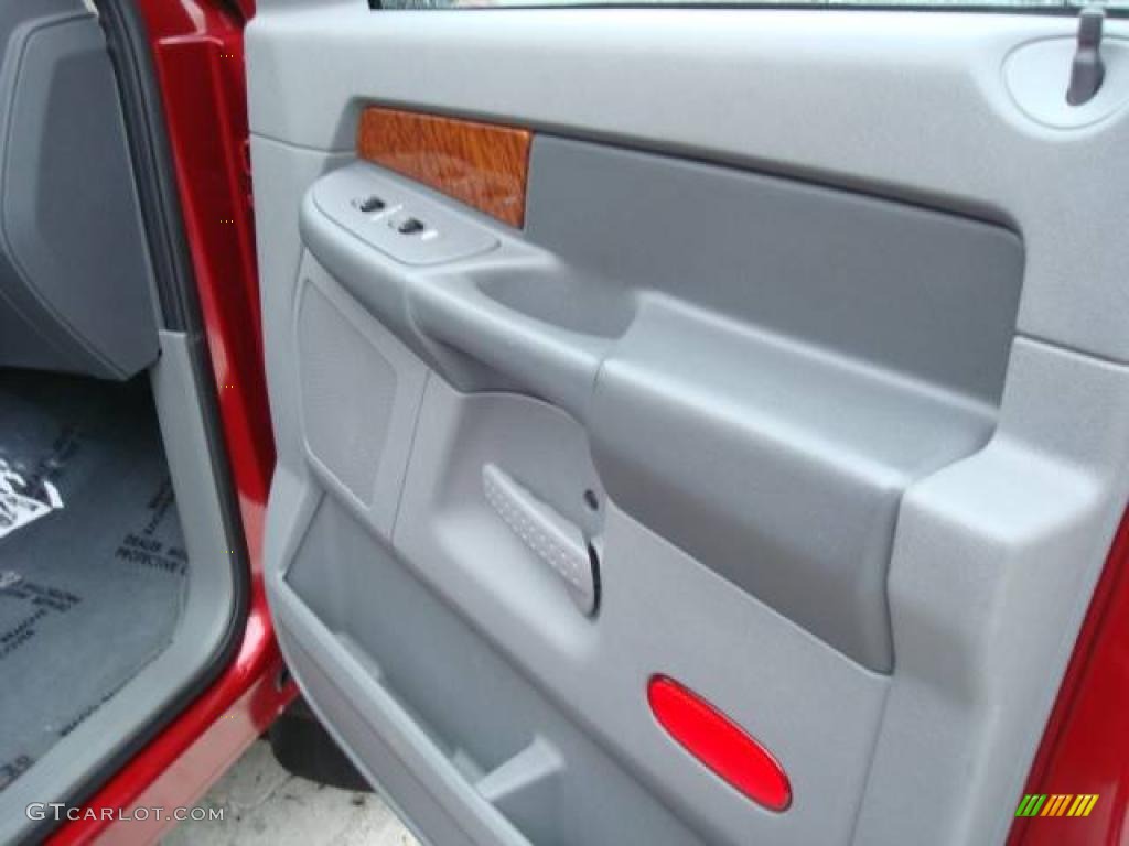 2006 Ram 1500 SLT Quad Cab 4x4 - Inferno Red Crystal Pearl / Medium Slate Gray photo #16