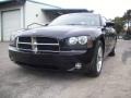 2007 Brilliant Black Crystal Pearl Dodge Charger R/T  photo #3