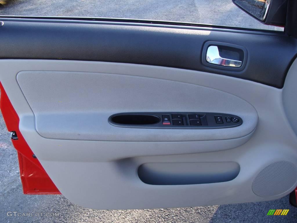 2008 Cobalt LT Sedan - Victory Red / Gray photo #11