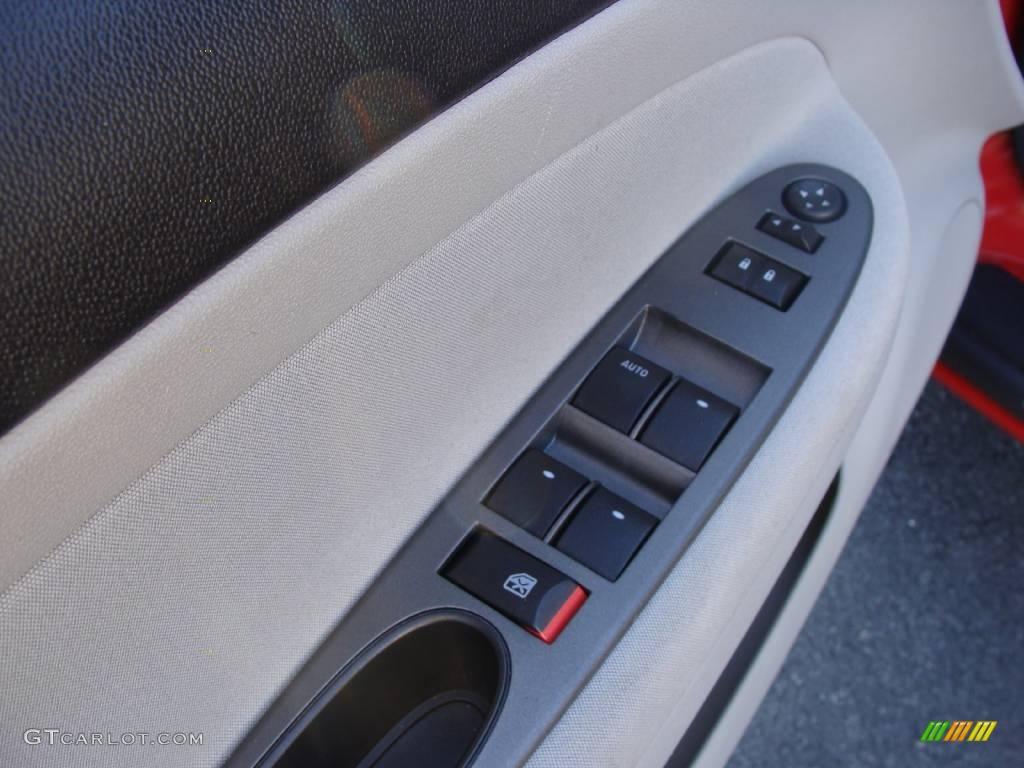 2008 Cobalt LT Sedan - Victory Red / Gray photo #12