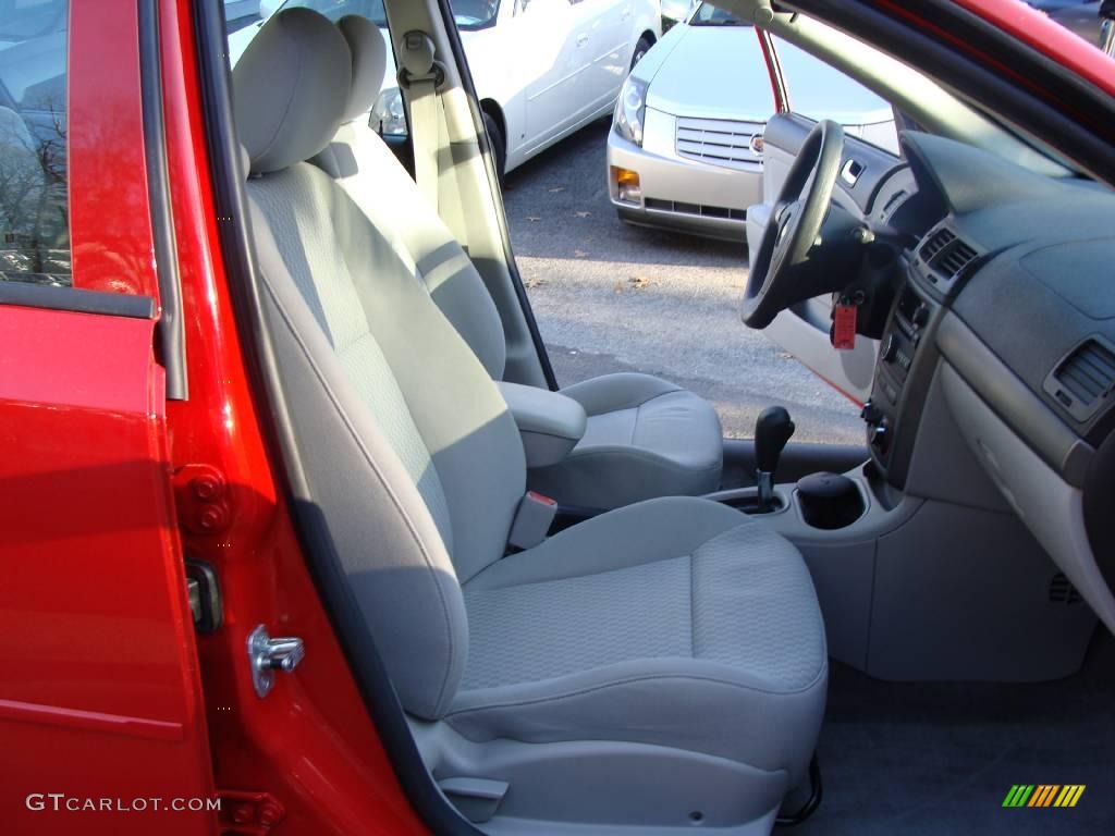 2008 Cobalt LT Sedan - Victory Red / Gray photo #16