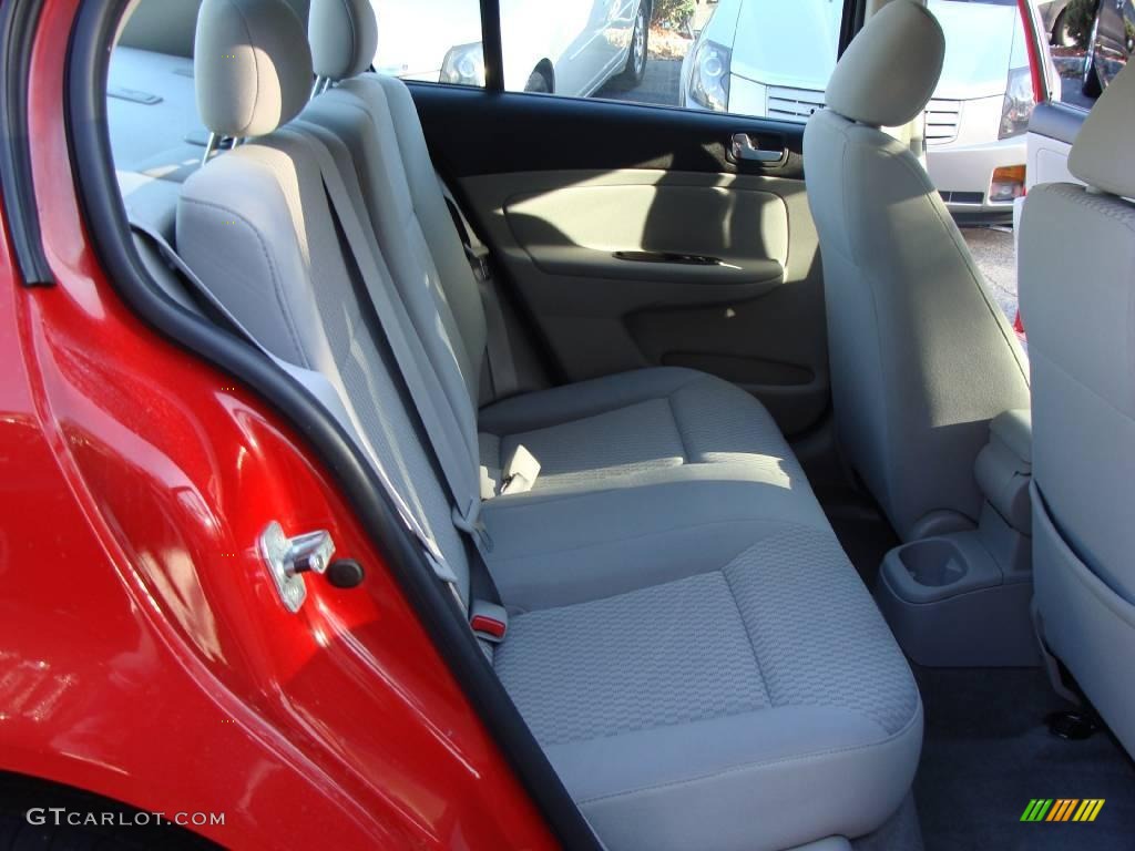 2008 Cobalt LT Sedan - Victory Red / Gray photo #17
