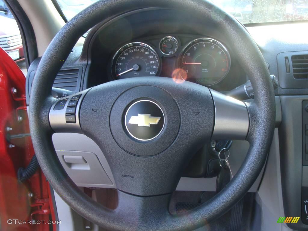 2008 Cobalt LT Sedan - Victory Red / Gray photo #20