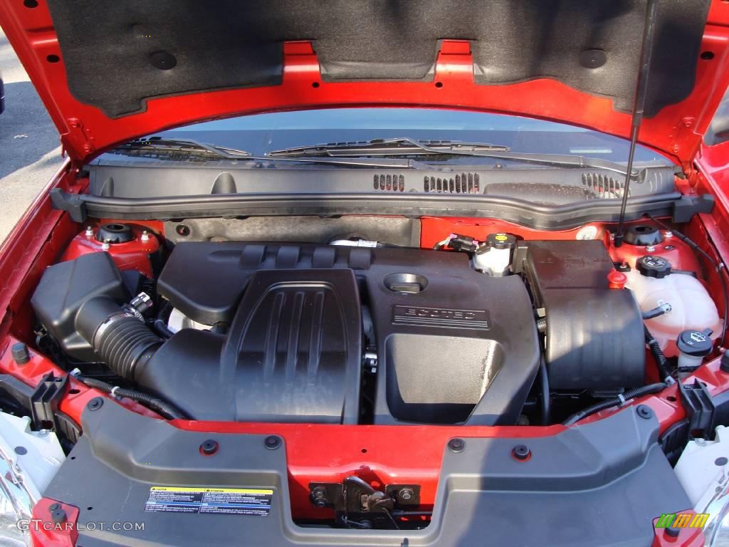 2008 Cobalt LT Sedan - Victory Red / Gray photo #26