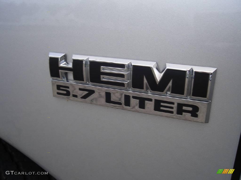 2007 Ram 1500 Big Horn Edition Quad Cab 4x4 - Bright Silver Metallic / Medium Slate Gray photo #12