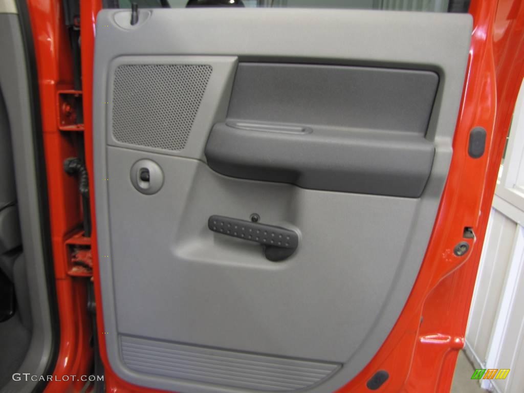 2007 Ram 1500 SLT Quad Cab 4x4 - Flame Red / Medium Slate Gray photo #14