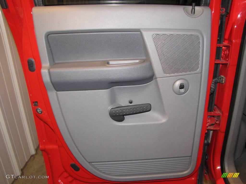 2007 Ram 1500 SLT Quad Cab 4x4 - Flame Red / Medium Slate Gray photo #16
