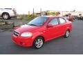 Victory Red - Aveo LS Sedan Photo No. 2