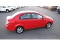 Victory Red - Aveo LS Sedan Photo No. 5