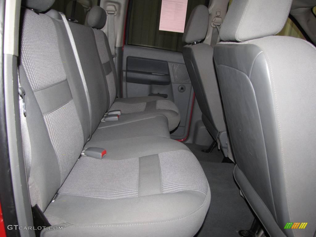 2007 Ram 1500 SLT Quad Cab 4x4 - Flame Red / Medium Slate Gray photo #21
