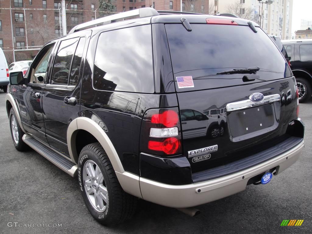 2006 Explorer Eddie Bauer 4x4 - Black / Camel photo #7