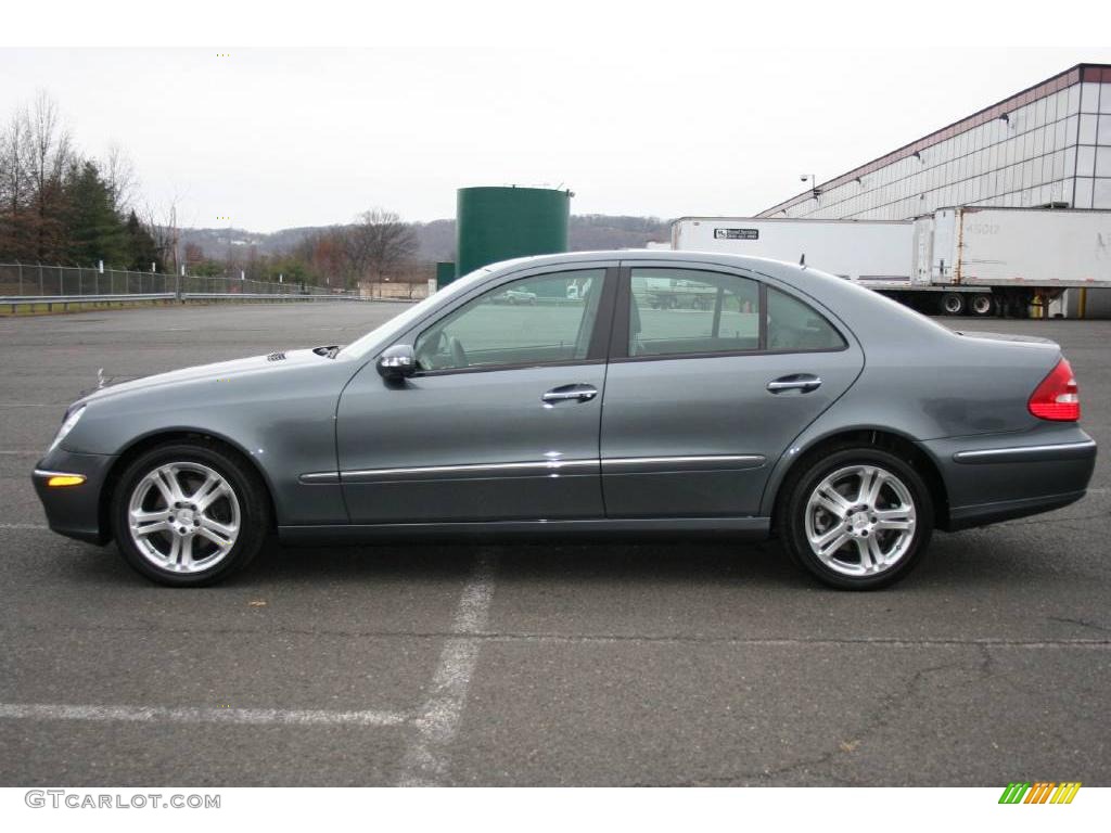 2006 E 350 4Matic Sedan - Flint Grey Metallic / Charcoal photo #8