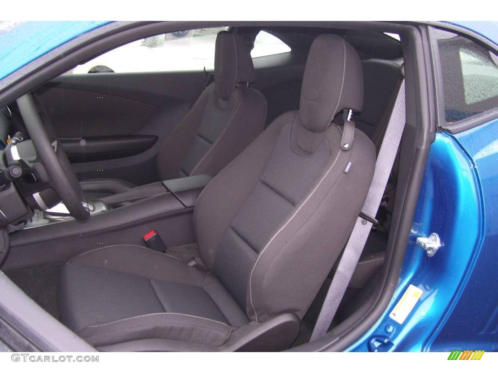 2010 Camaro LT/RS Coupe - Aqua Blue Metallic / Black photo #20