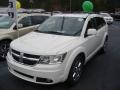 2010 Stone White Dodge Journey SXT  photo #1