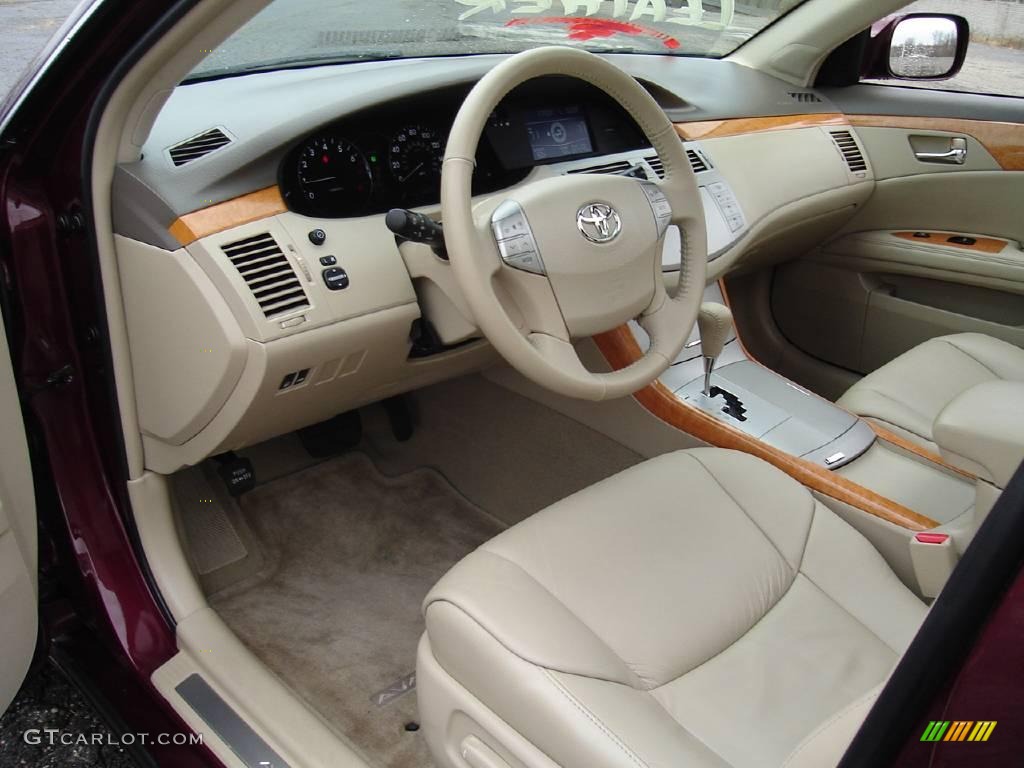 2006 Avalon XLS - Cassis Red Pearl / Ivory photo #24