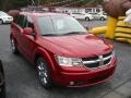 2010 Inferno Red Crystal Pearl Coat Dodge Journey SXT  photo #2