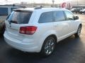 2010 Stone White Dodge Journey SXT  photo #2