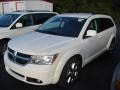 2010 Stone White Dodge Journey SXT  photo #1