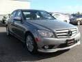 2008 Palladium Silver Metallic Mercedes-Benz C 300 4Matic Sport  photo #3