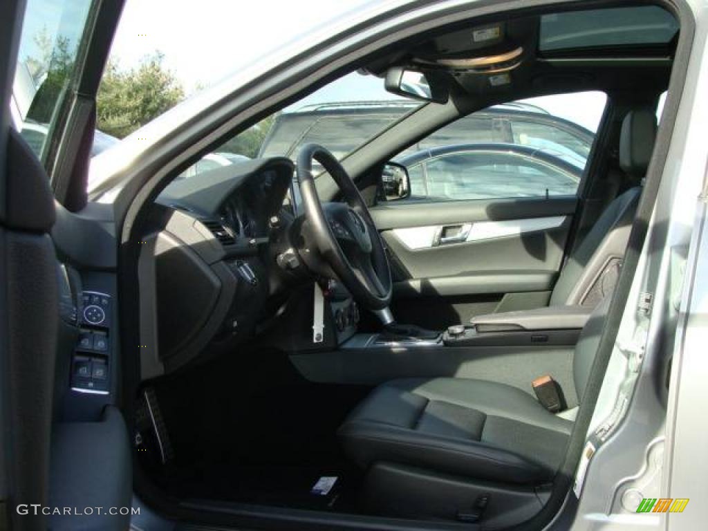 2008 C 300 4Matic Sport - Palladium Silver Metallic / Black photo #8