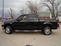 2008 Black Ford F150 XLT SuperCrew 4x4  photo #2