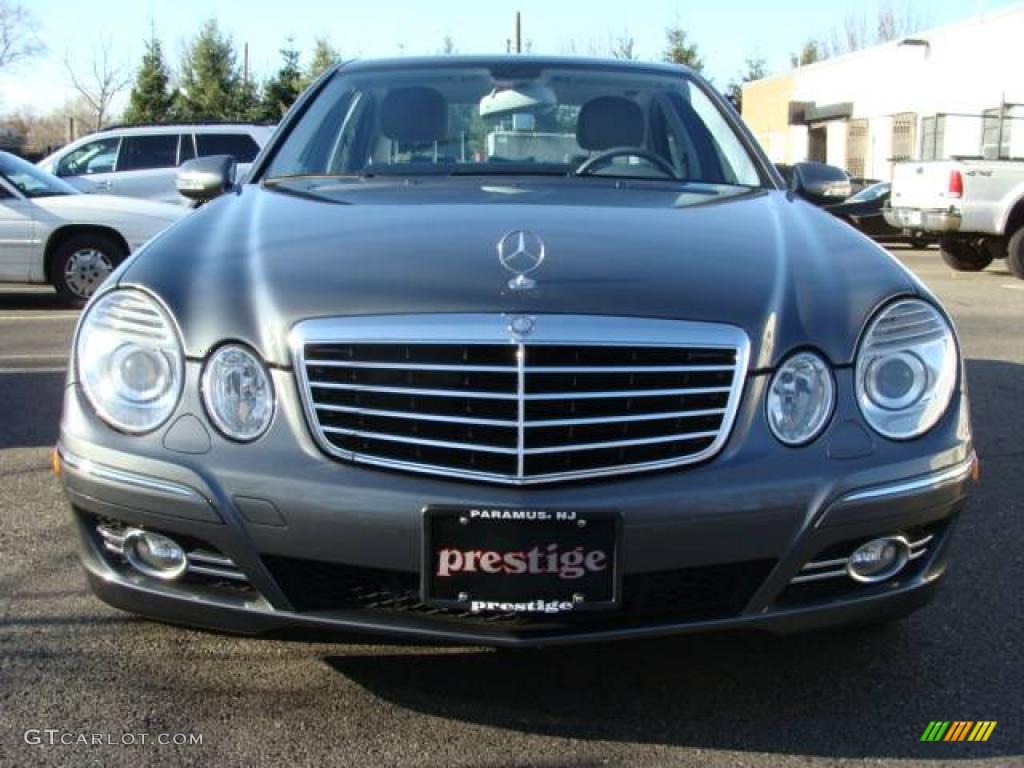 2008 E 350 4Matic Sedan - Flint Grey Metallic / Ash photo #2