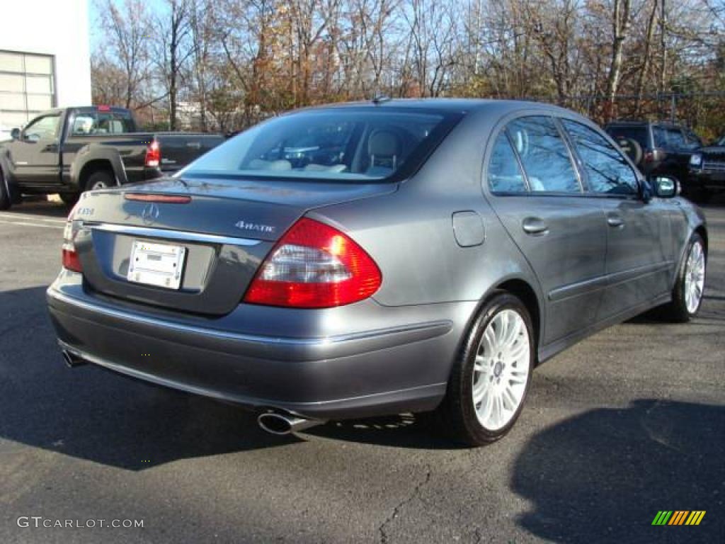 2008 E 350 4Matic Sedan - Flint Grey Metallic / Ash photo #4