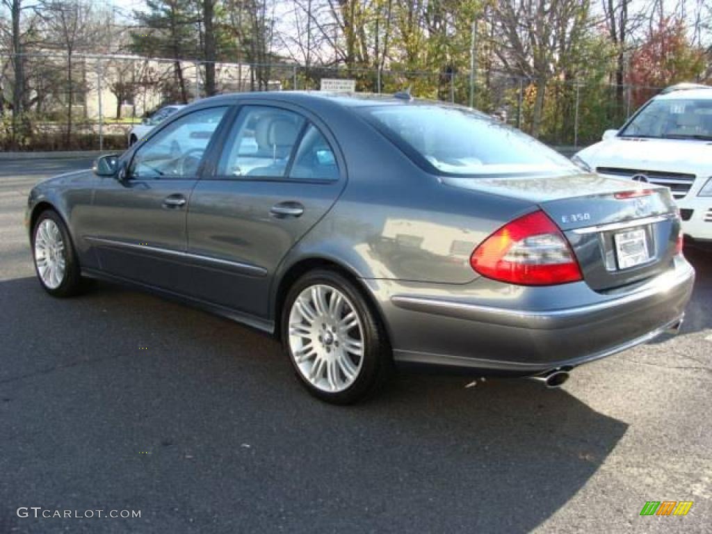 2008 E 350 4Matic Sedan - Flint Grey Metallic / Ash photo #6