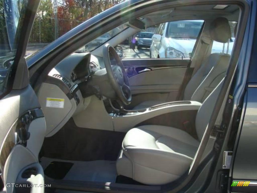 2008 E 350 4Matic Sedan - Flint Grey Metallic / Ash photo #8