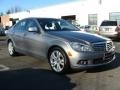 2009 Palladium Silver Metallic Mercedes-Benz C 300 4Matic  photo #3