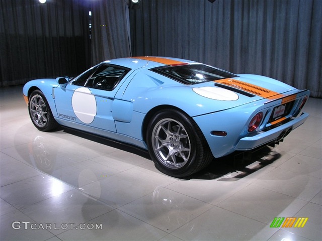 Blue/Orange 2006 Ford GT Heritage Exterior Photo #222772