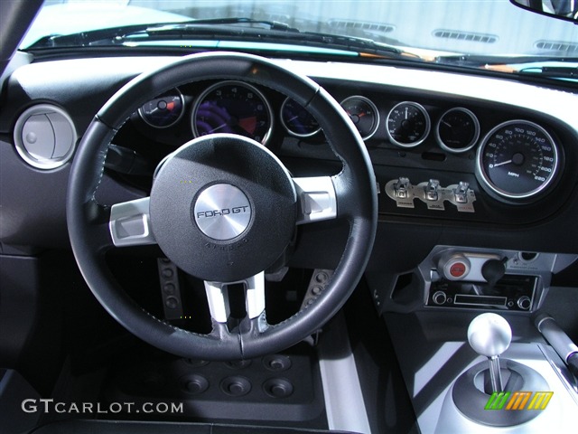 2006 Ford GT Heritage Ebony Black Dashboard Photo #222807