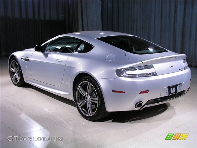 2008 V8 Vantage N400 Limited Edition - Lightning Silver / Obsidian Black photo #2