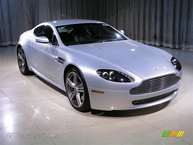 2008 V8 Vantage N400 Limited Edition - Lightning Silver / Obsidian Black photo #3