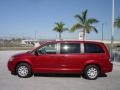 2008 Inferno Red Crystal Pearlcoat Chrysler Town & Country LX  photo #3