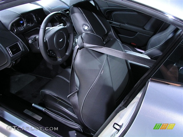 2008 V8 Vantage N400 Limited Edition - Lightning Silver / Obsidian Black photo #14
