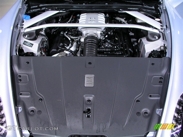 2008 V8 Vantage N400 Limited Edition - Lightning Silver / Obsidian Black photo #17