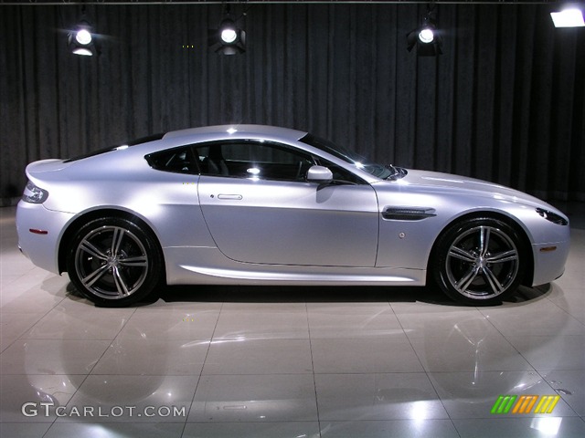 2008 V8 Vantage N400 Limited Edition - Lightning Silver / Obsidian Black photo #19