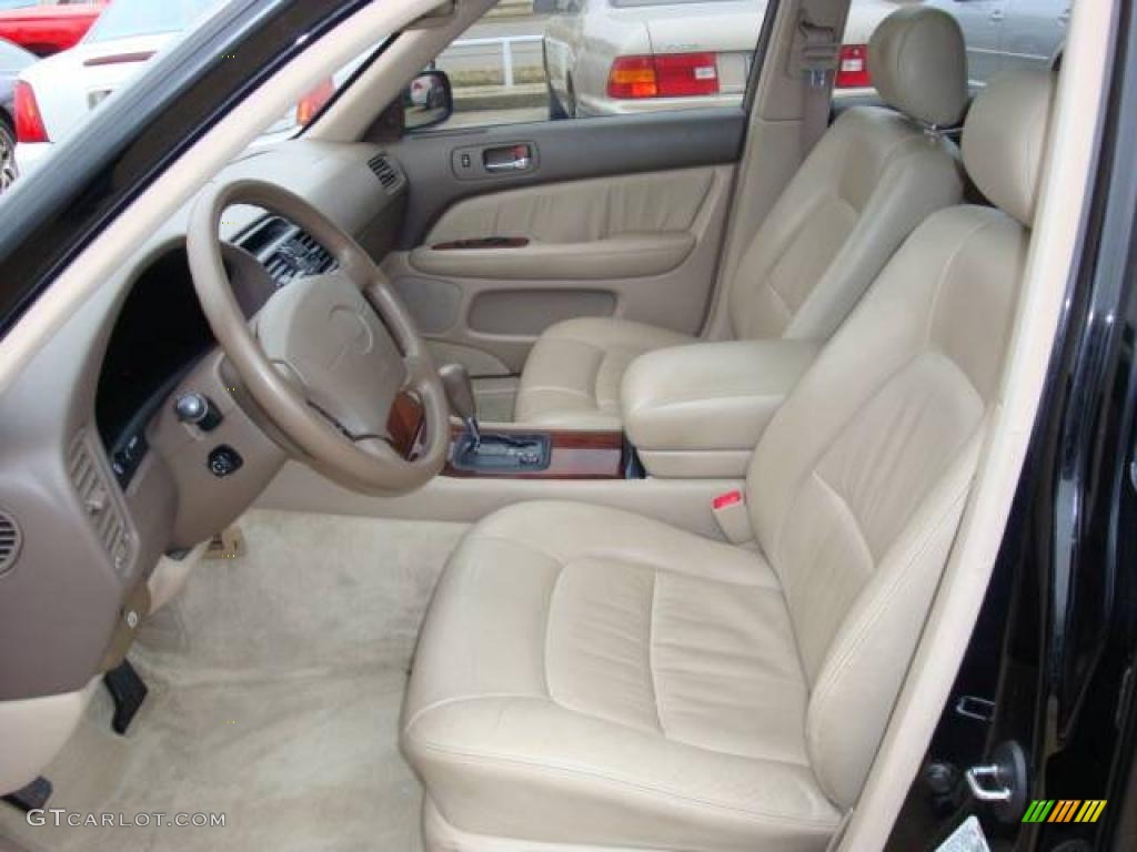 1995 LS 400 Sedan - Black / Tan Leather photo #8