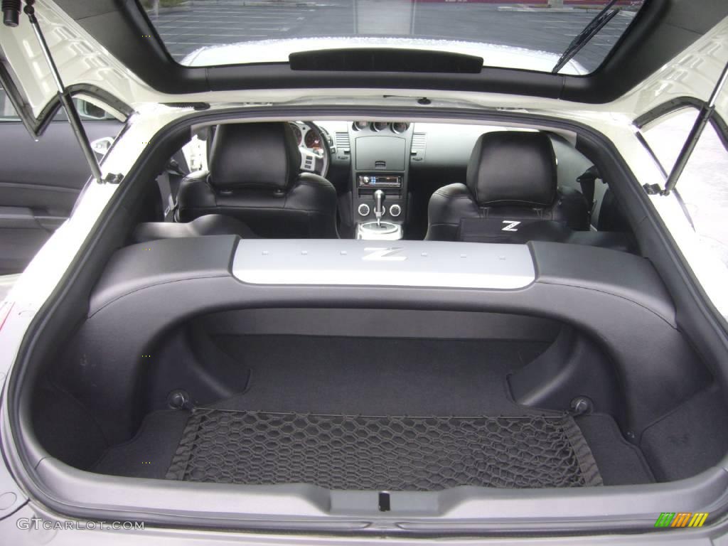 2006 350Z Enthusiast Coupe - Pikes Peak White Pearl / Carbon Black photo #23