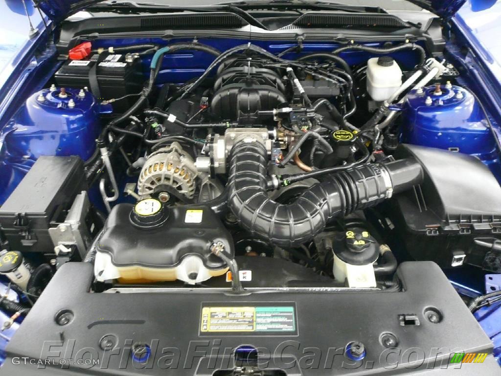 2007 Mustang V6 Premium Convertible - Vista Blue Metallic / Light Graphite photo #10
