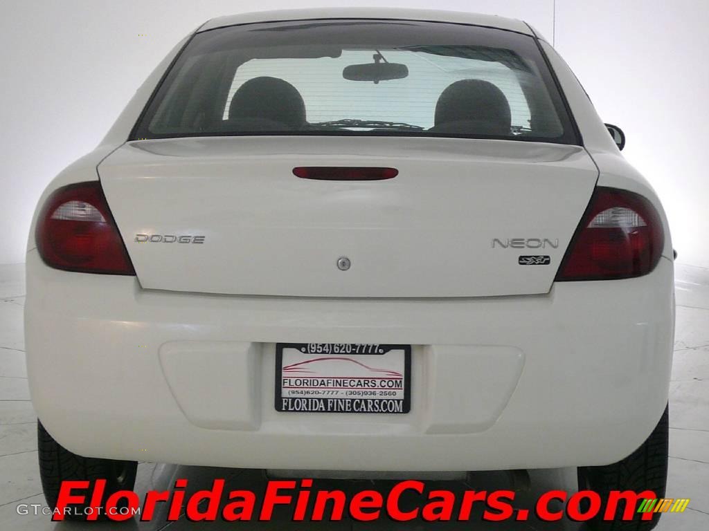2005 Neon SXT - Stone White / Dark Slate Gray photo #6
