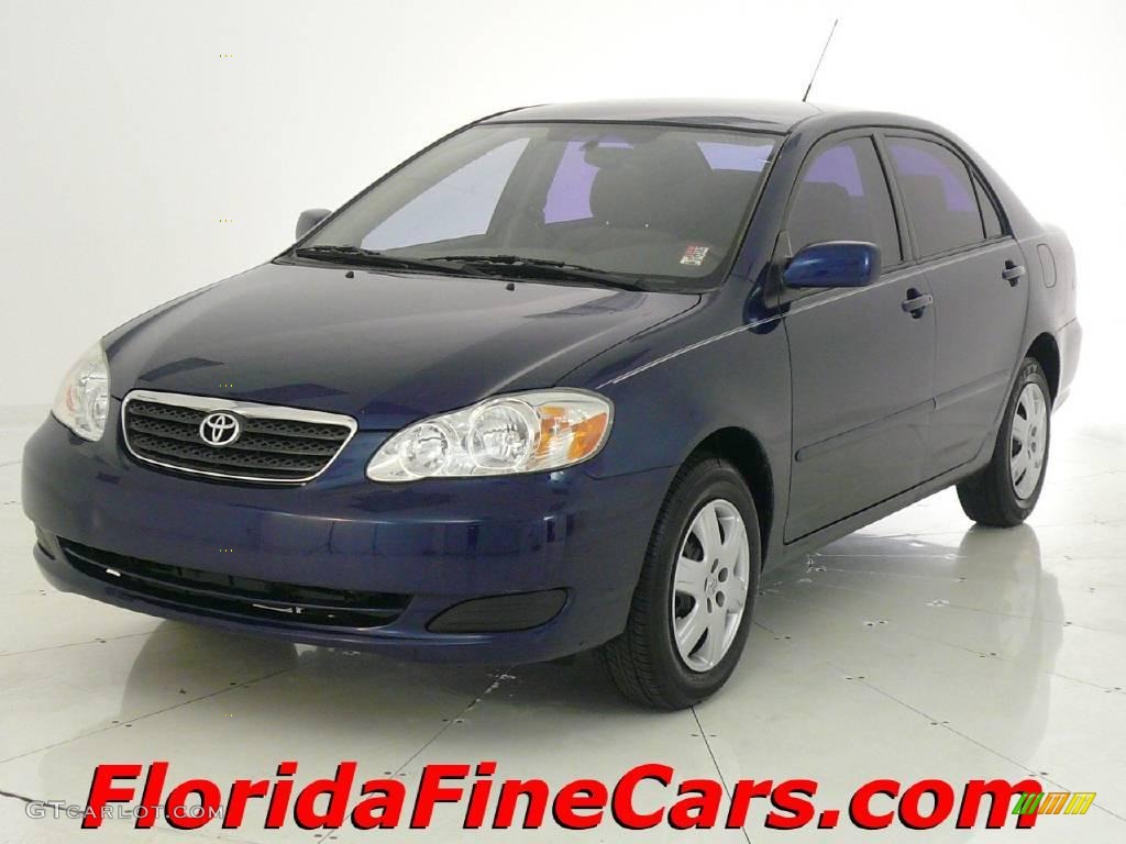 2006 Corolla LE - Indigo Ink Pearl / Beige photo #1